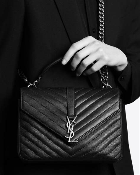 ysl college mini matelassé bag black|YSL matelasse envelope bag.